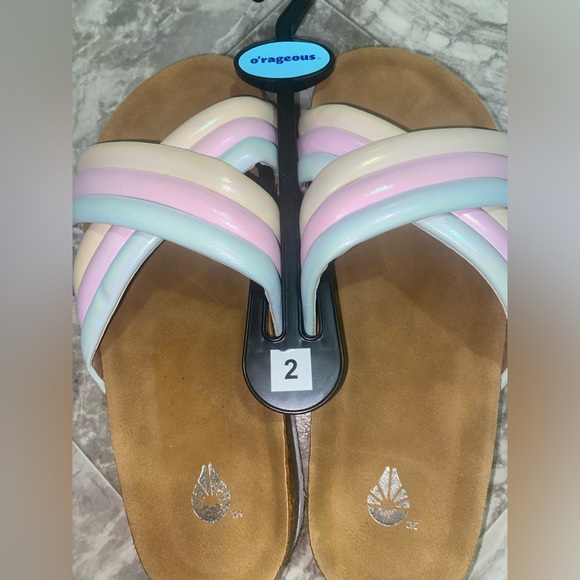 O’rageous girl sandals size 2 - Picture 3 of 3